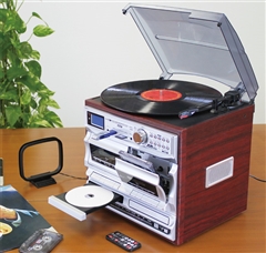 多機能型レコードプレイヤー
